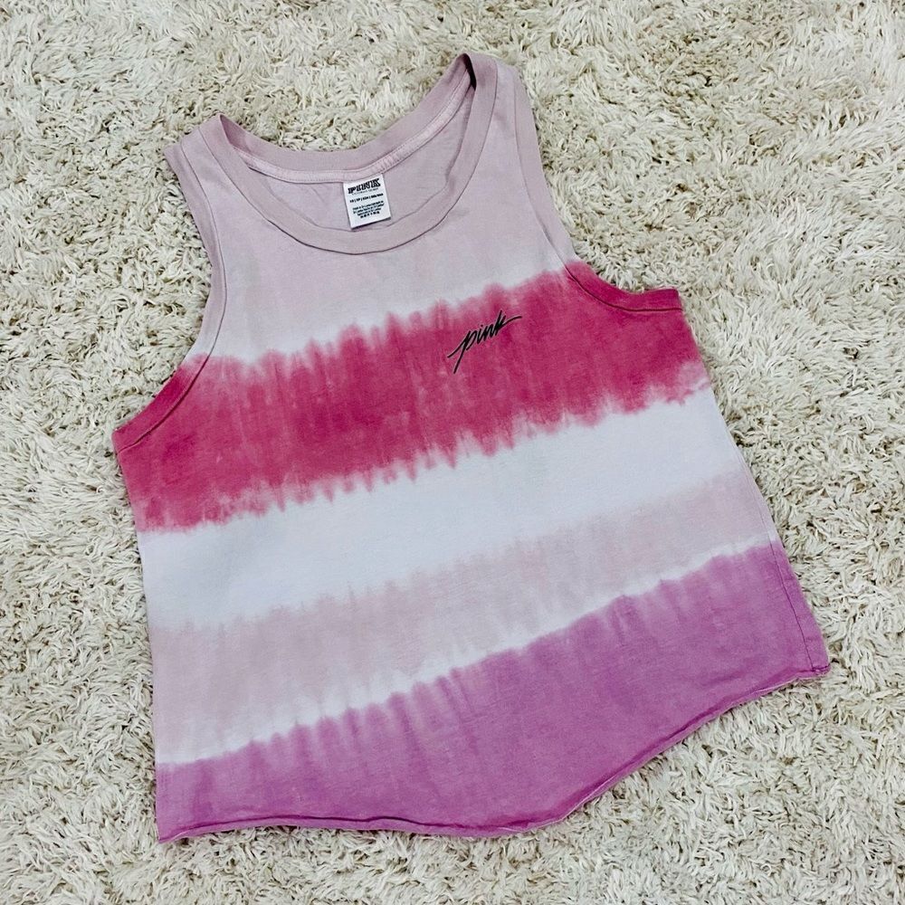 PINK | Pink Tie Dyed Tank